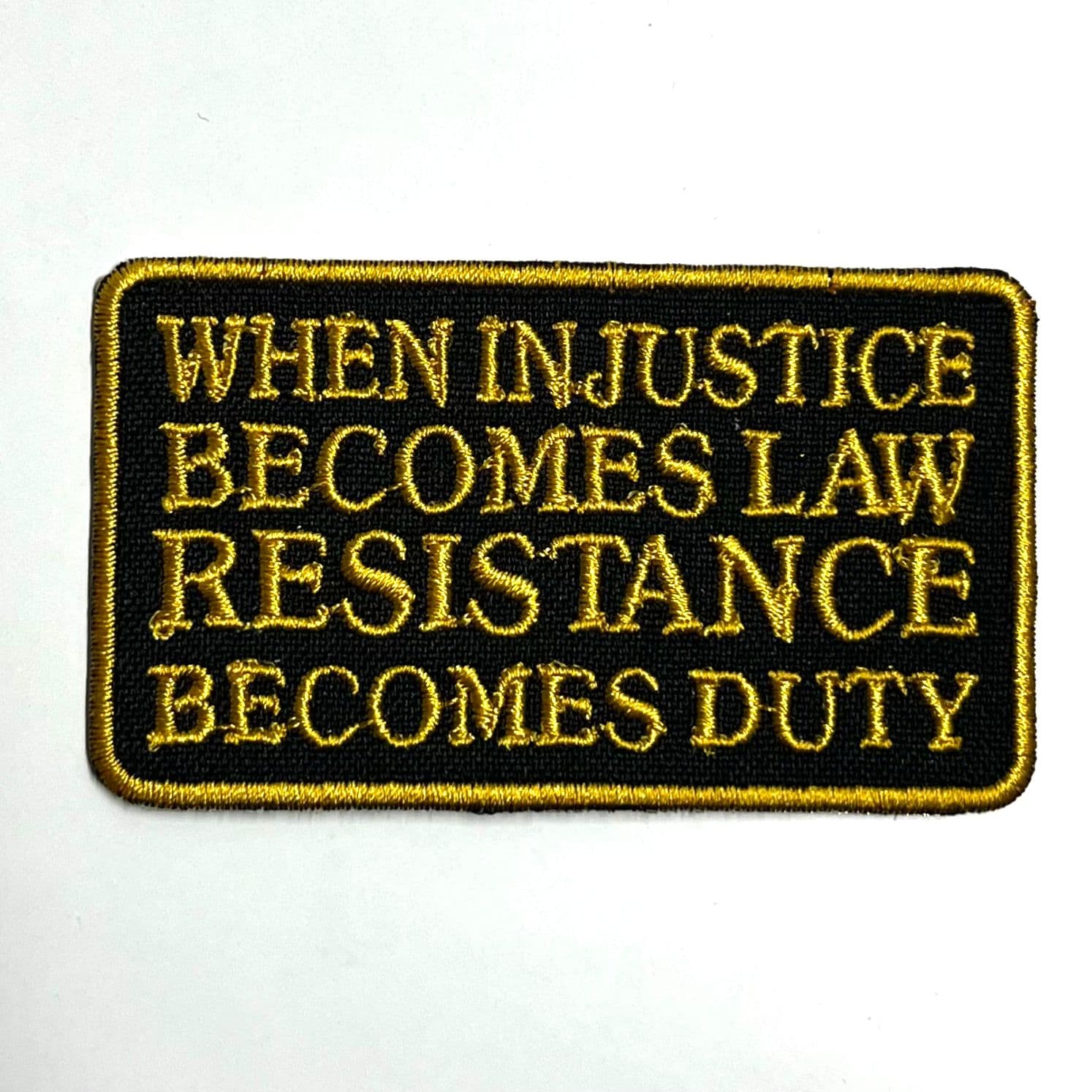 Resistance Becomes Duty